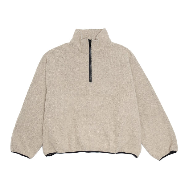 LLOYD - Fleece Half-Zip Pullover - Pearl