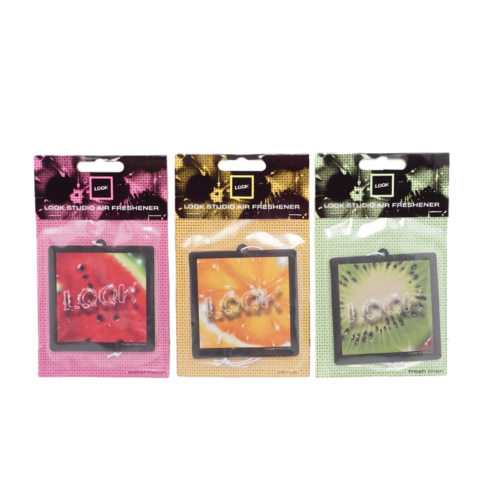 LQQK Studio - Fruits Air Freshener - Watermelon, Orange, New Linen LQQK Studio - Fruits Air Freshener - Watermelon, Orange, New Linen