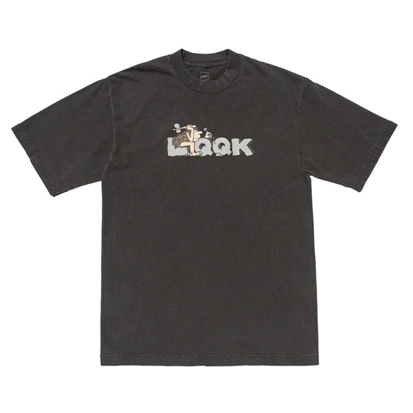 LQQK Studio - Caveman T-Shirt - Vintage Black LQQK Studio - Caveman T-Shirt - Vintage Black