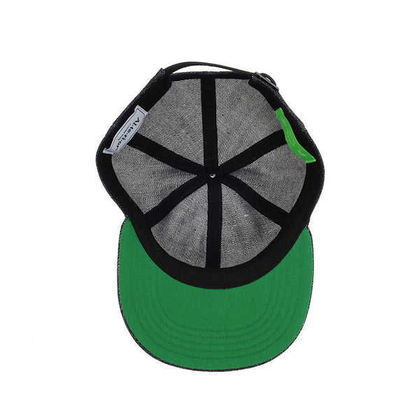 Alterior & Mister Green - Thheme Japanese Hemp Denim 6-Panel Cap - Indigo