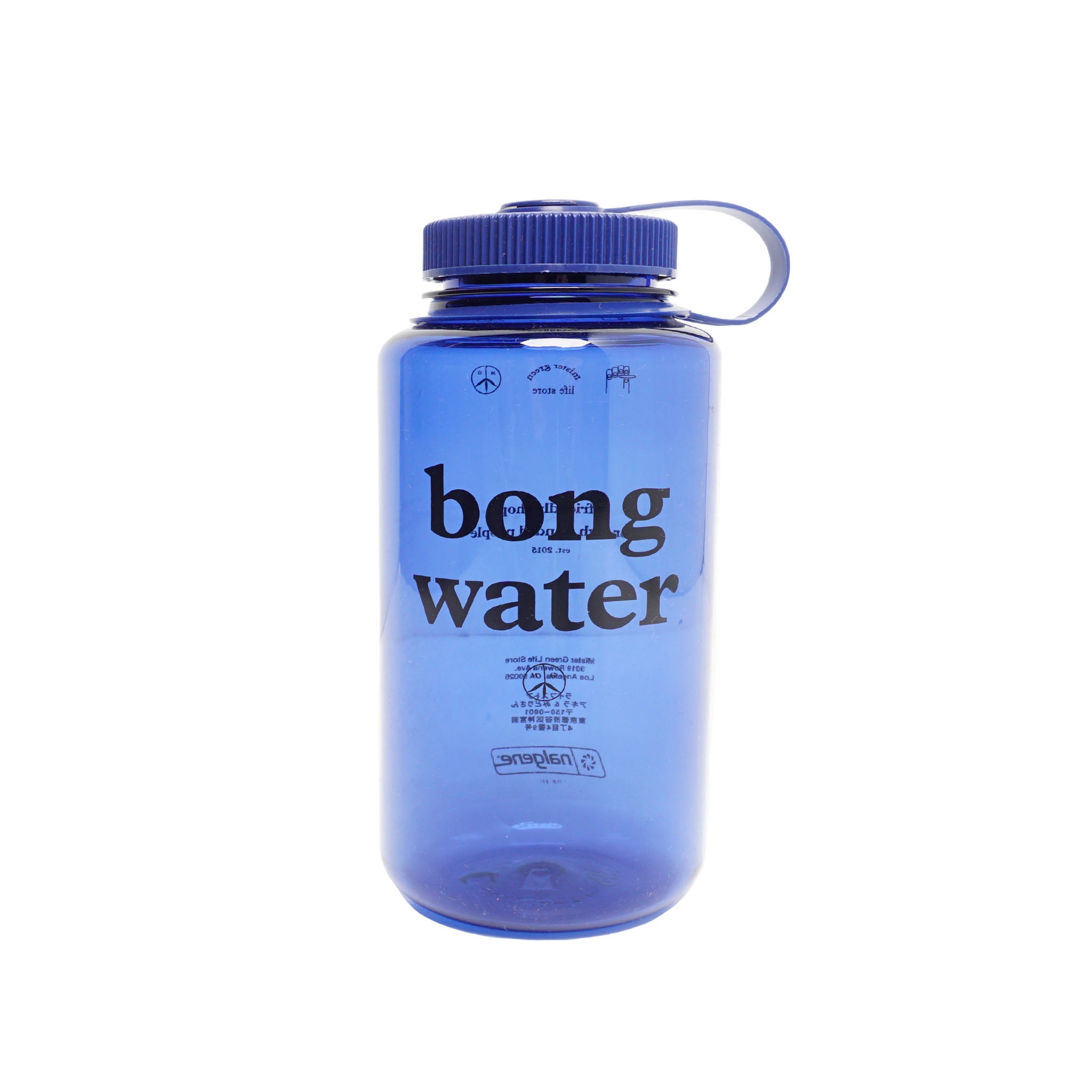Mister Green - Bong Water Wide Mouth Nalgene Bottle - Denim Mister Green - Bong Water Wide Mouth Nalgene Bottle - Denim