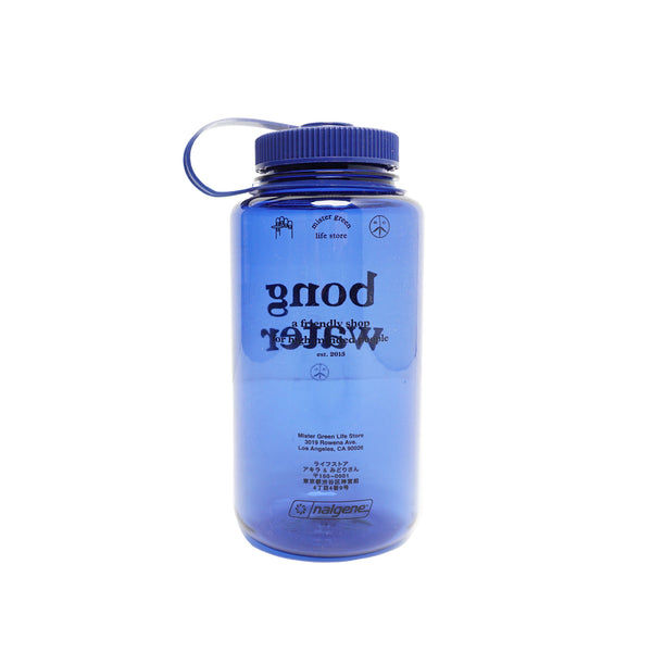 Mister Green - Bong Water Wide Mouth Nalgene Bottle - Denim