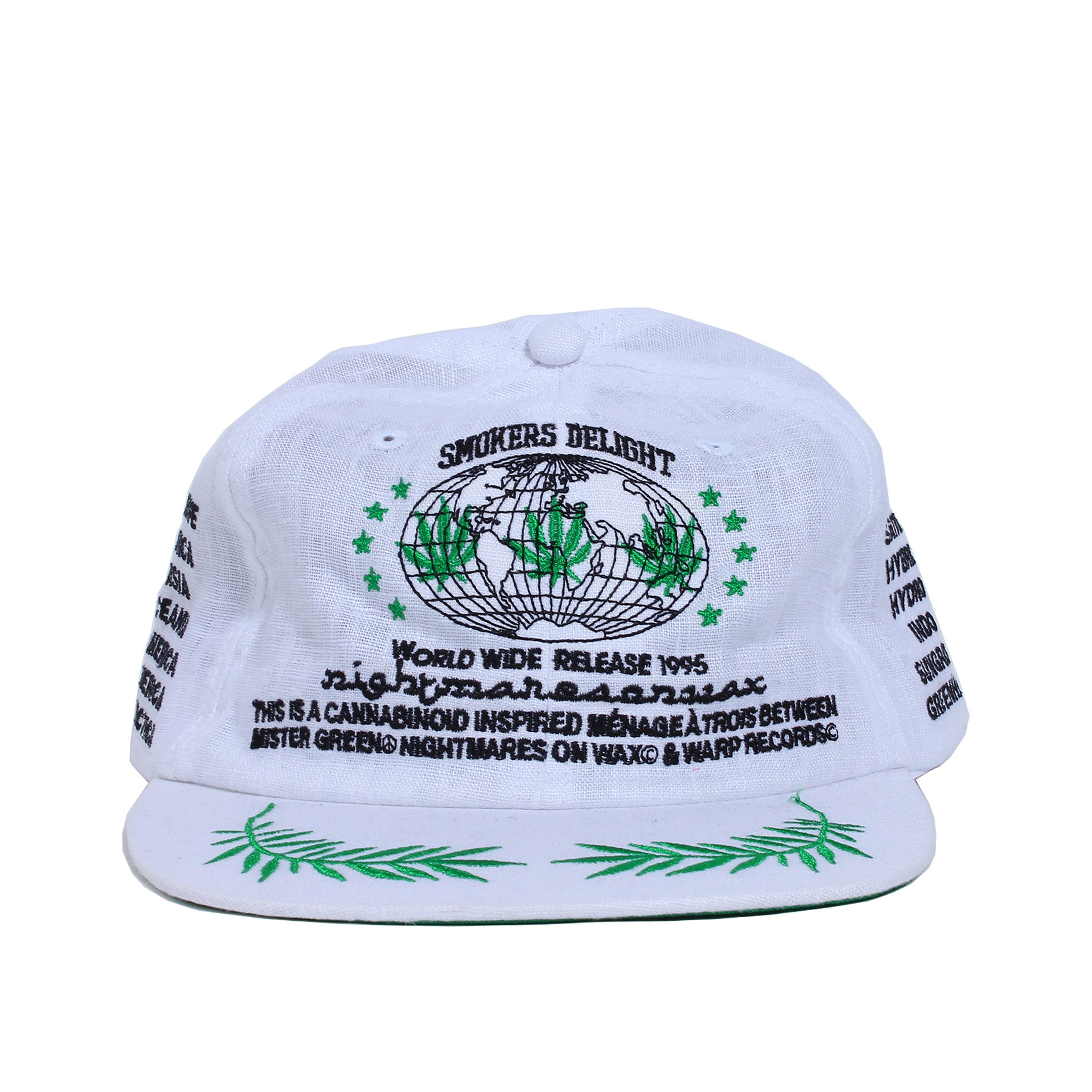 Mister Green / Nightmares On Wax / Warp Records - Worldwide Cap - Hemp Mister Green / Nightmares On Wax / Warp Records - Worldwide Cap - Hemp