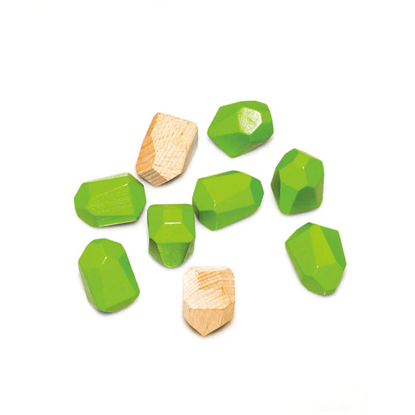 Mister Green - Montessori Stacking Blocks - Wood Mister Green - Montessori Stacking Blocks - Wood