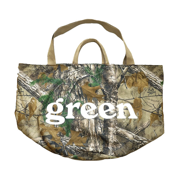 Mister Green - Large Round Grow Tote - Real Tree Camo