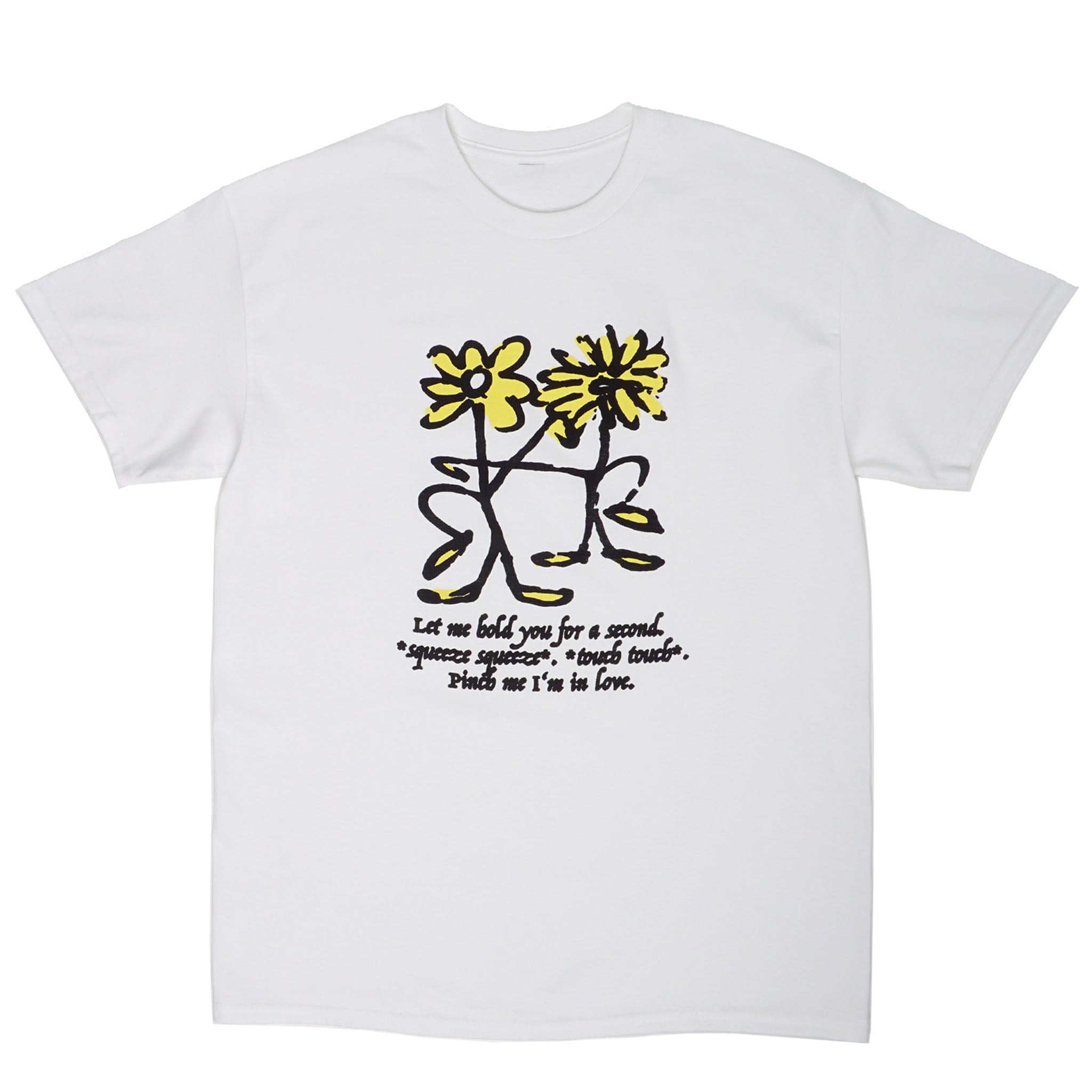 Clara Knör -  Clara Knör - "Pinch Me I'm In Love" T-Shirt - White
