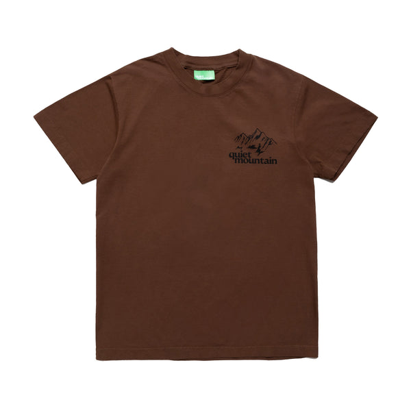 Quiet Mountain Cafe - Standard T-Shirt - Brown