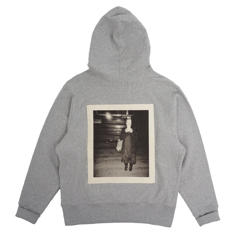 Ryu Katsumata & Alterior - No Exit Patch Hoodie - Heather Grey Ryu Katsumata & Alterior - No Exit Patch Hoodie - Heather Grey