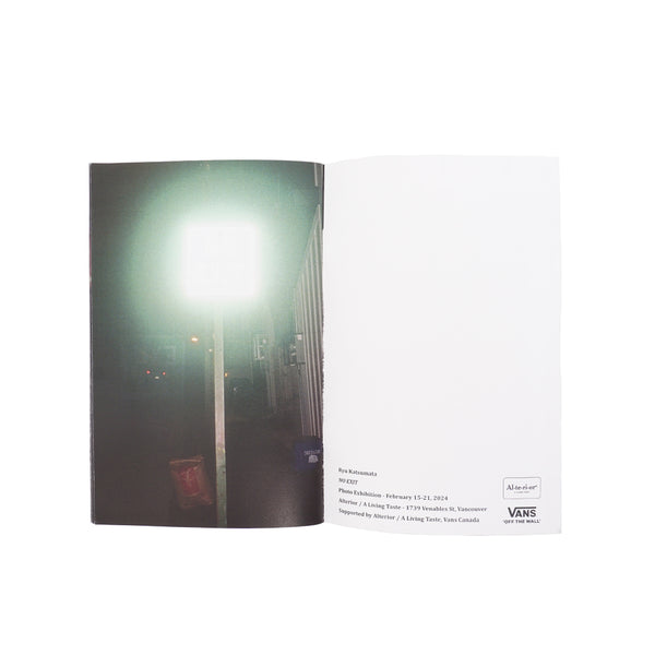 Ryu Katsumata - No Exit Zine Pack