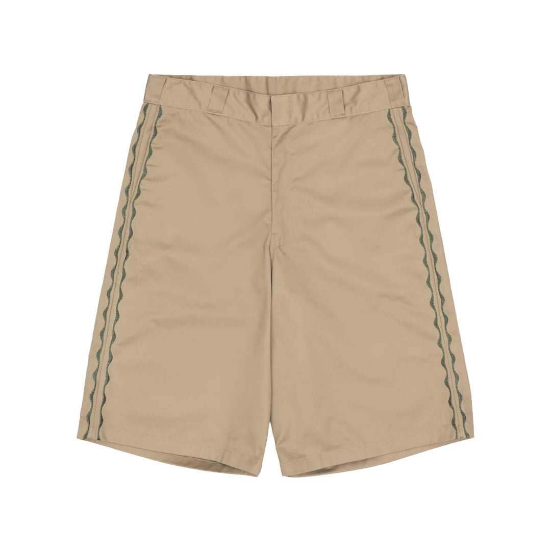 Sexhippies - Welders Stitch Loose Fit Workshorts - Tan/Forest Sexhippies - Welders Stitch Loose Fit Workshorts - Tan/Forest