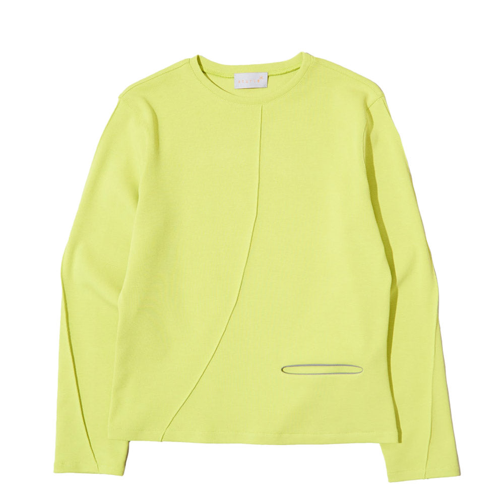 Sturla - Womens Incision L/S - Acid Yellow Sturla - Womens Incision L/S - Acid Yellow