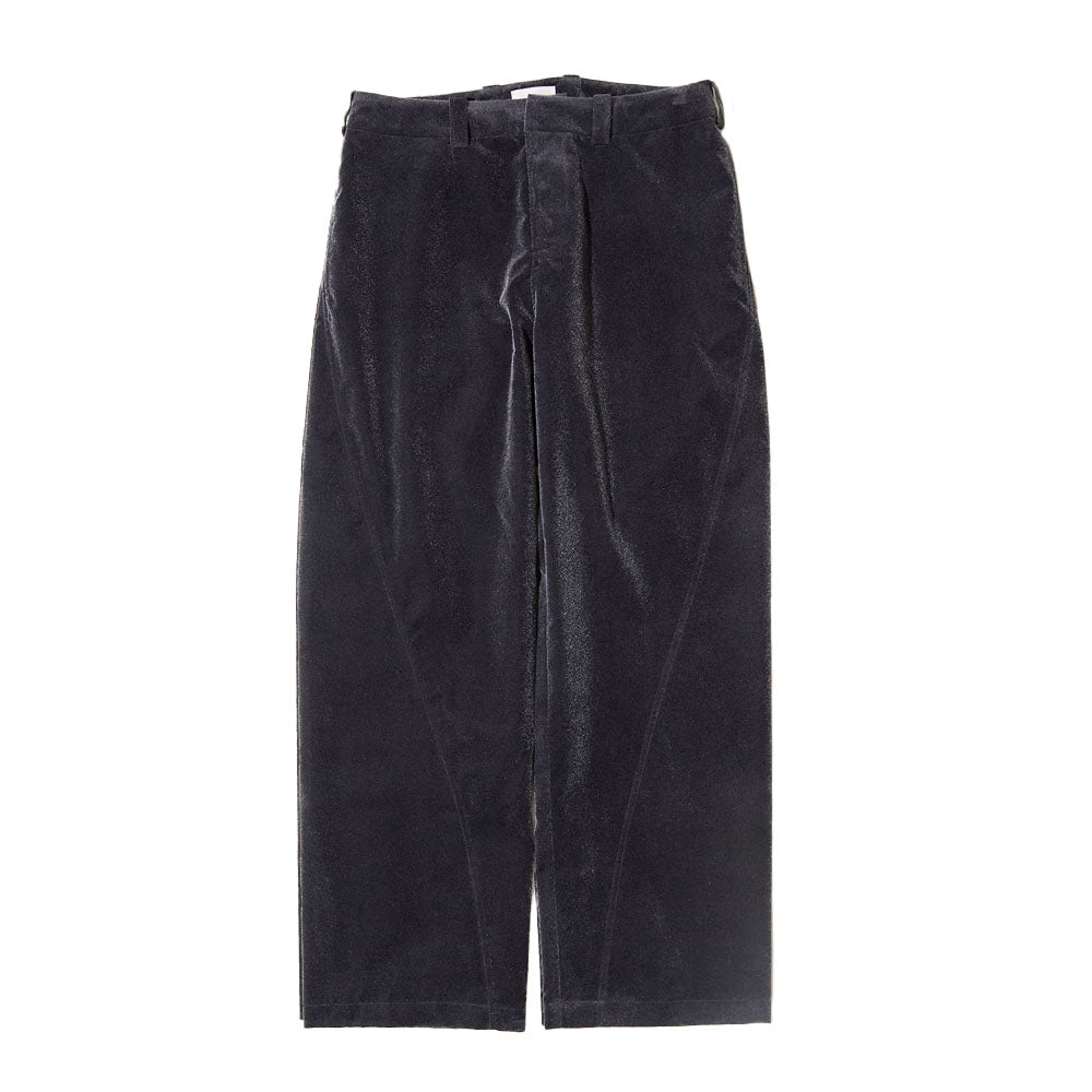 Sturla - Twisted Seam Trousers - Charcoal Flocked Nylon Sturla - Twisted Seam Trousers - Charcoal Flocked Nylon