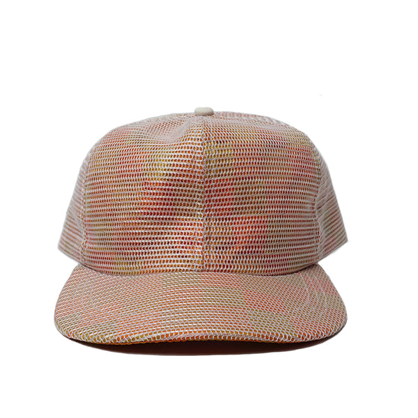 Thheme - Orange Check Peekaboo - Orange/White