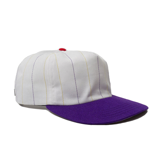 Thheme - 2-Tone Pinstripe - White/Purple