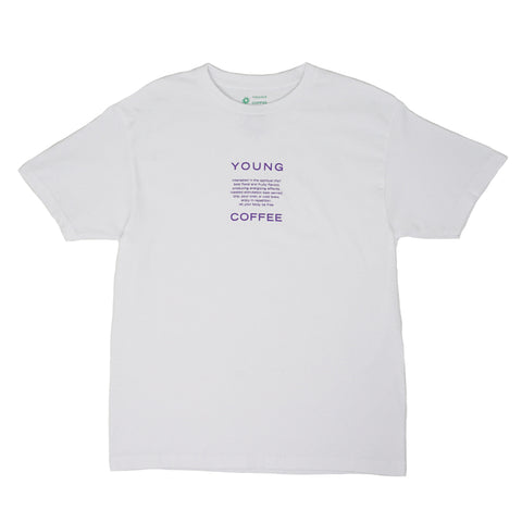 Young Coffee - Best Wishes T-shirt - Black