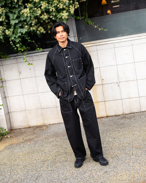Alterior - Ripstop Wide Trouser - Black