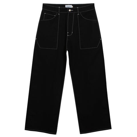 Alterior - Wide Trouser - Black Japanese Denim