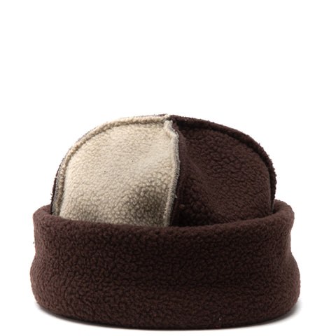 LLOYD / ALTERIOR - Reversible Toque - 4 Panel - Brown/Pearl