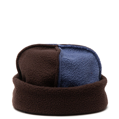 LLOYD / ALTERIOR - Reversible Toque - 4 Panel  Brown/Stellar Blue