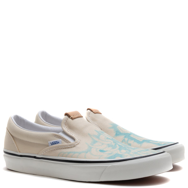 Kogan for Alterior - Sketchy Vans Slip-On - OG White