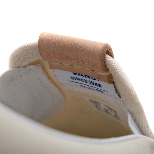 Kogan for Alterior - Sketchy Vans Slip-On - OG White