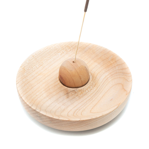 Alterior - Wood Incense Bowl