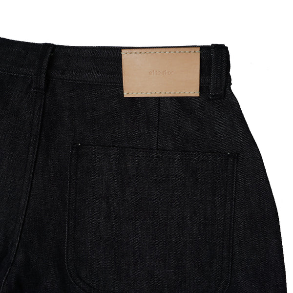 Alterior - Wide Trouser - Cone Mills White Oak (Black)