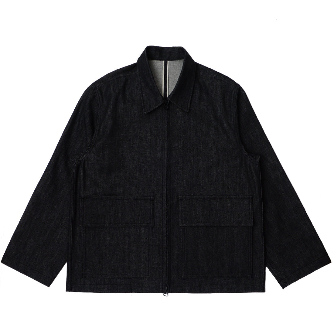 Alterior - Banquet Zip Jacket - Cone Mills White Oak - Black Alterior - Banquet Zip Jacket - Cone Mills White Oak - Black