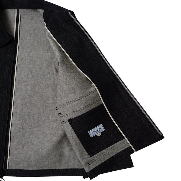 Alterior - Banquet Zip Jacket - Cone Mills White Oak - Black