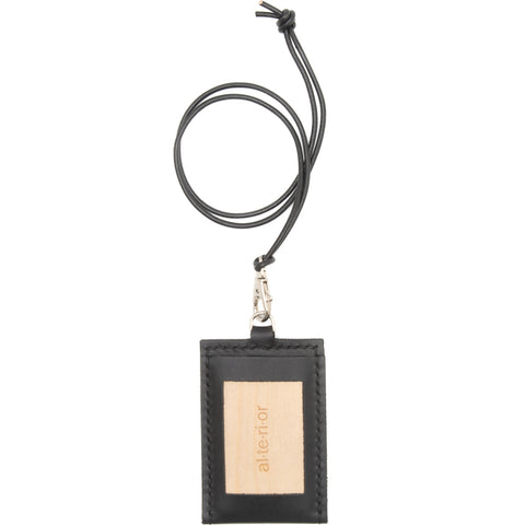 PR-022 - Card Necklace - Black