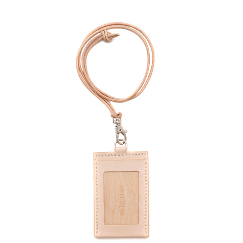 PR-022 - Card Necklace - Natural