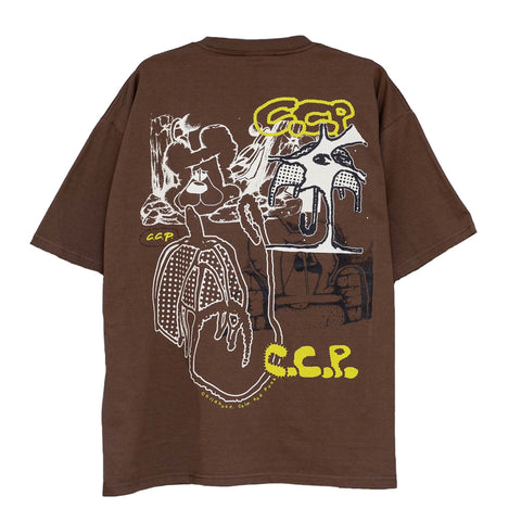 C.C.P - Artist Squad Logo Pants "Handmade in Japan" - Beige