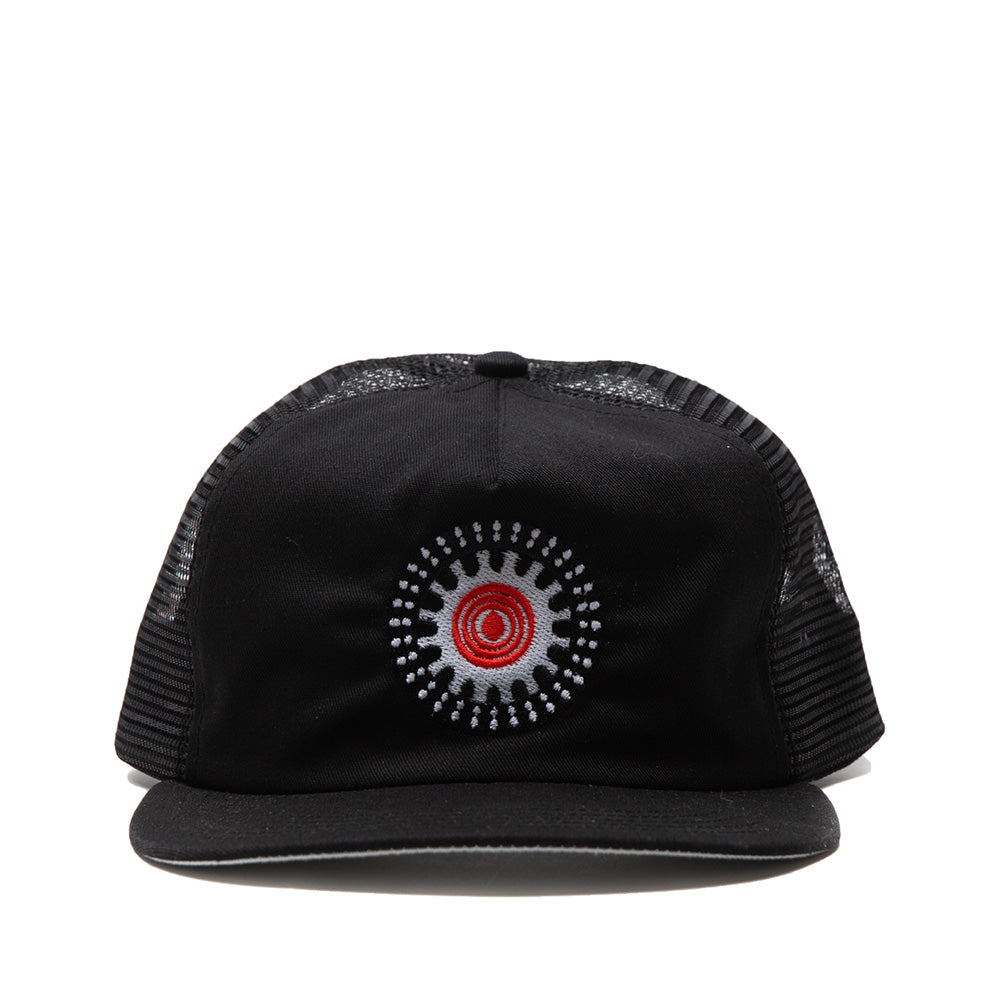 Crack Gallery - Nitoyis Meshback 5-Panel - Black Crack Gallery - Nitoyis Meshback 5-Panel - Black