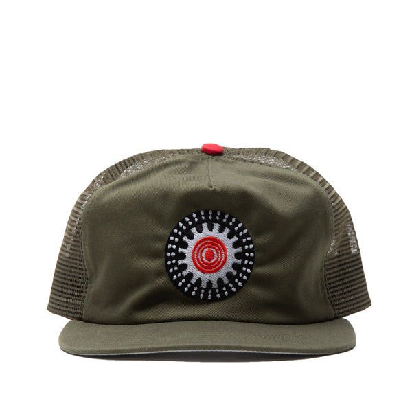 Crack Gallery - Nitoyis Meshback 5-Panel - Olive Drab