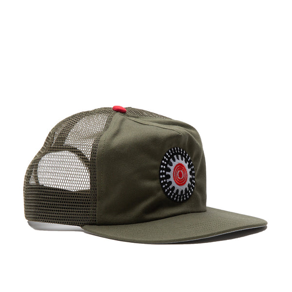 Crack Gallery - Nitoyis Meshback 5-Panel - Olive Drab