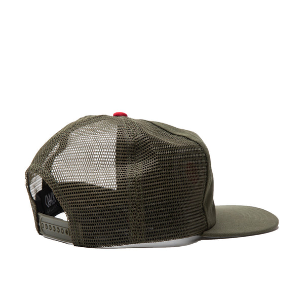 Crack Gallery - Nitoyis Meshback 5-Panel - Olive Drab