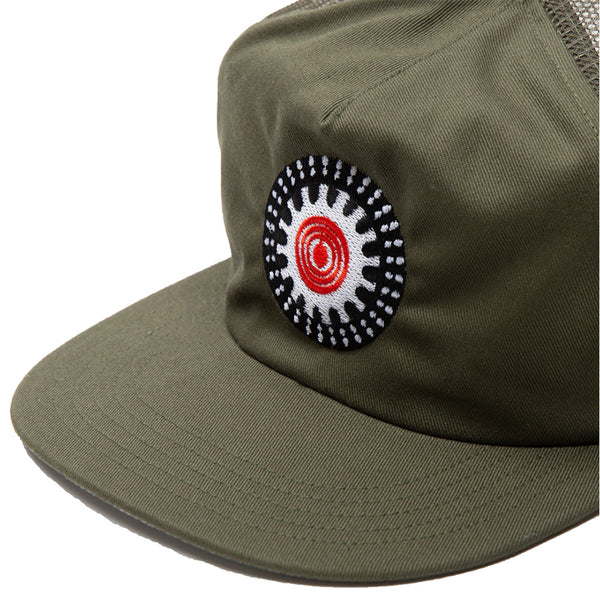 Crack Gallery - Nitoyis Meshback 5-Panel - Olive Drab