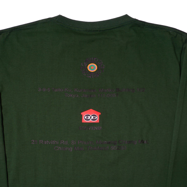 Den Souvenir x Bedlam - Chang L/S T-shirt - Forest
