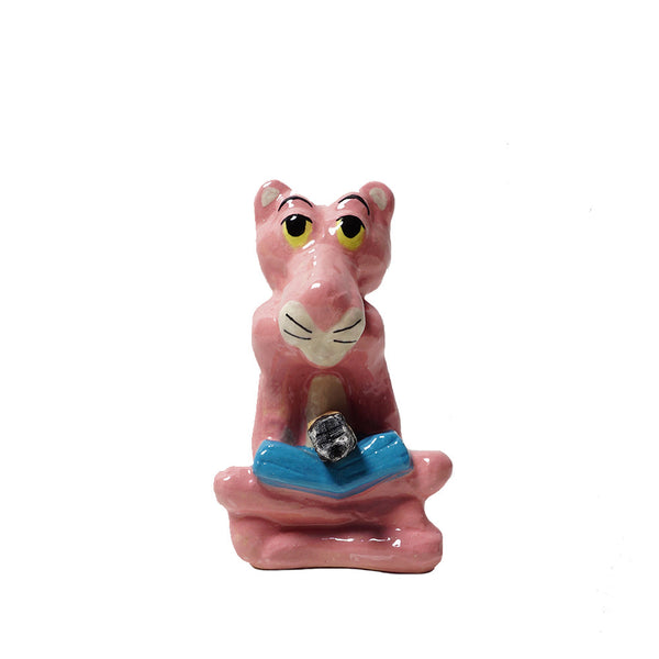 Den Souvenir - Bootleg Pink Panther Paper Weight - Ceramic