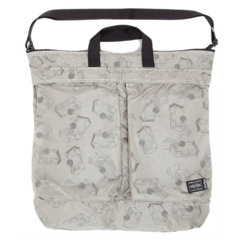 Gasius & Porter - 2 Way Helmet Bag - Gray
