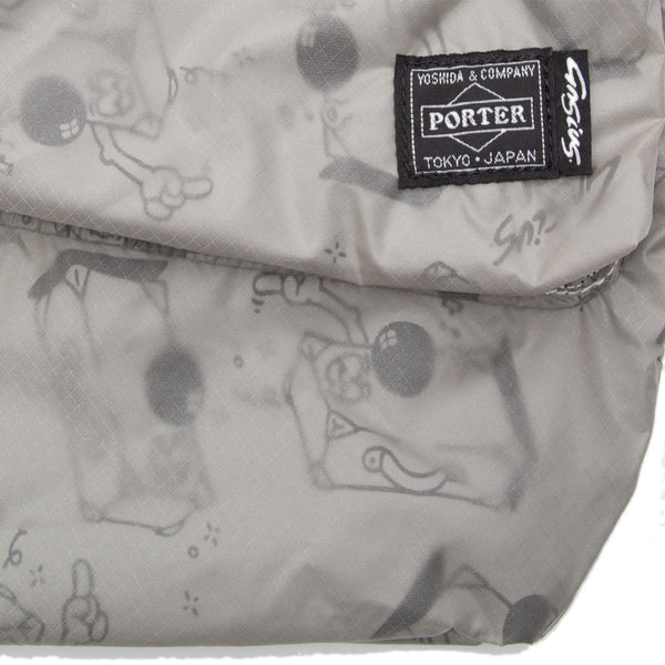 Gasius & Porter - 2 Way Helmet Bag - Gray