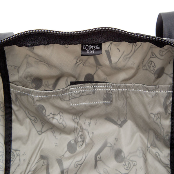 Gasius & Porter - 2 Way Boston Bag - Gray