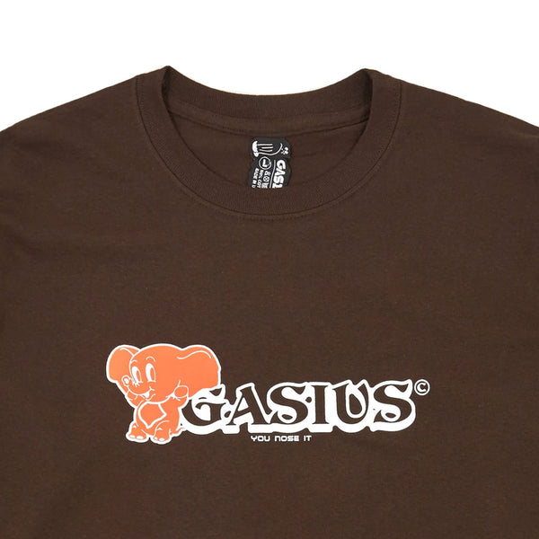 Gasius - You Nose It L/S T-Shirt - Brown