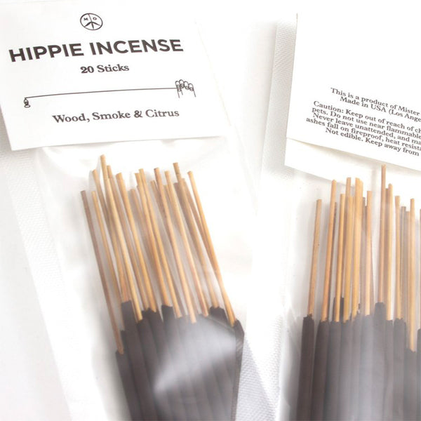 Mister Green - Hippie Incense - Wood/Citrus