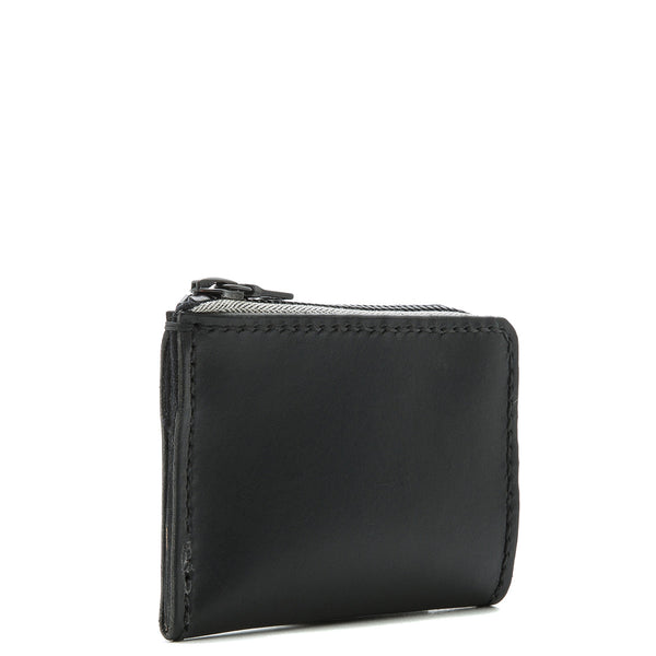 PR-006 - Half-Zip Wallet - Black