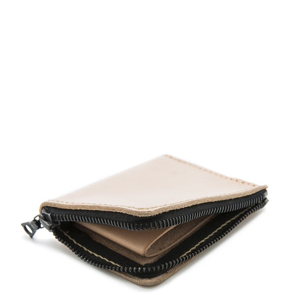 PR-006 - Half-Zip Wallet - Natural