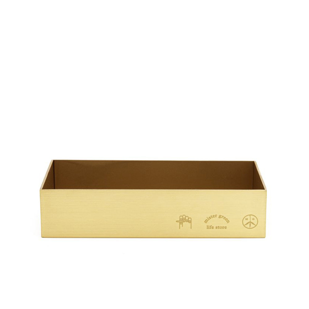 Mister Green - Open Box Tray - Brass Mister Green - Open Box Tray - Brass