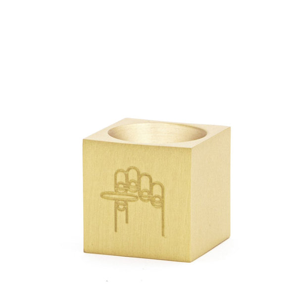 Mister Green - Cube Burner - Brass