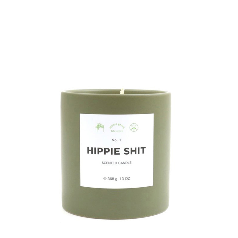 Mister Green - Fragrance No. 1  Hippie Shit - Candle Mister Green - Fragrance No. 1  Hippie Shit - Candle