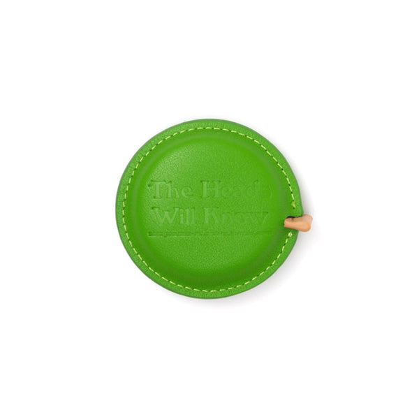 Mister Green - Retractable Leather Measuring Tape - Green